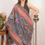 Pure Pashmina Kalamkari Shawl Wrap