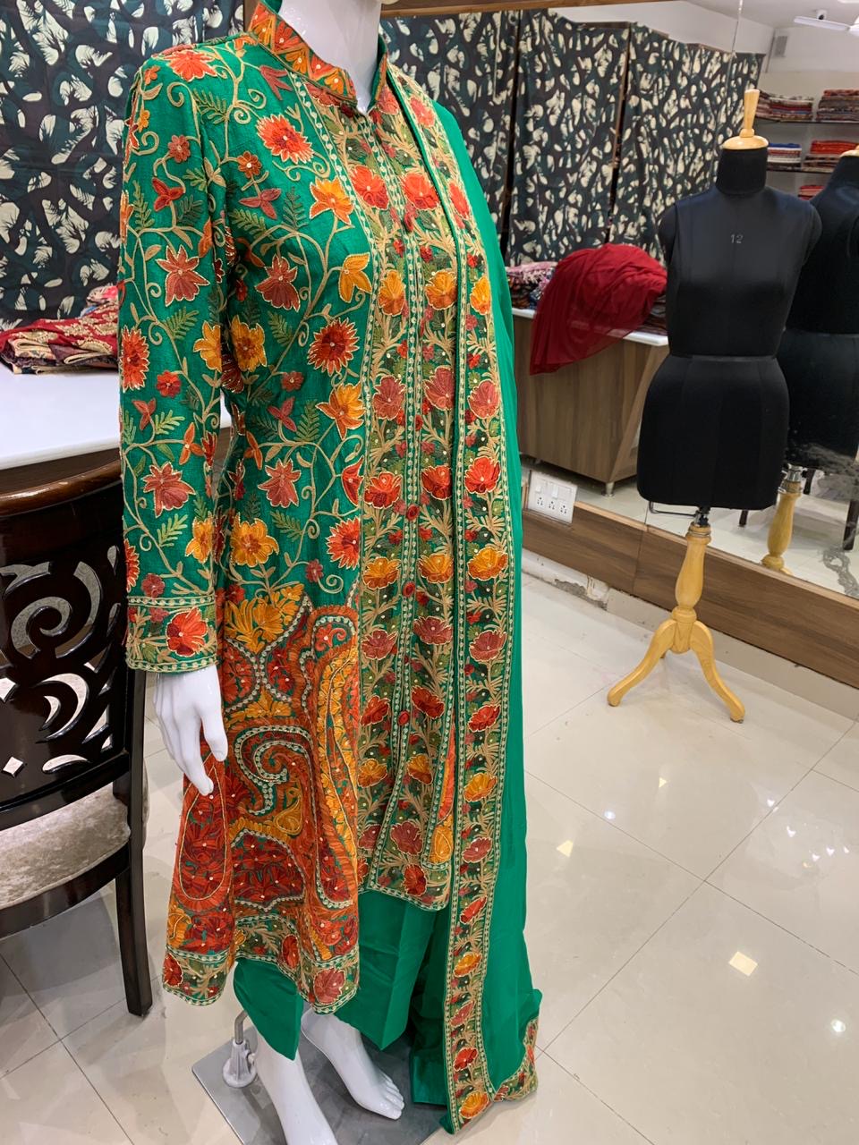 Green Indian Ethnic Suit 3