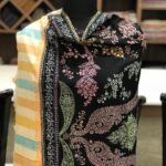 Black Allover Sozni Pure Pashmina Hand Embroidered Shawl