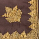 Pure Merino Wool Shawl With Tilla Hand Embroidery