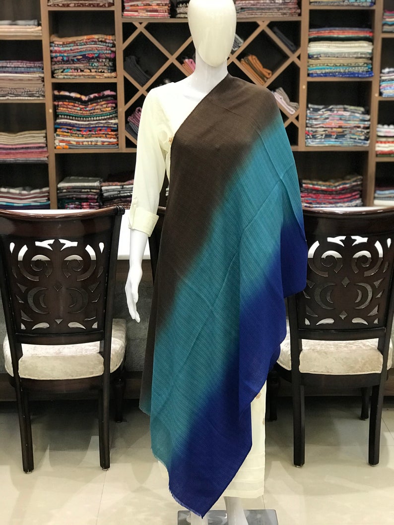Pure Pashmina Ombre Stole