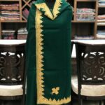 Pure Merino Wool Shawl With Tilla Hand Embroidery