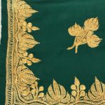 Pure Merino Wool Shawl With Tilla Hand Embroidery