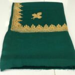 Pure Merino Wool Shawl With Tilla Hand Embroidery