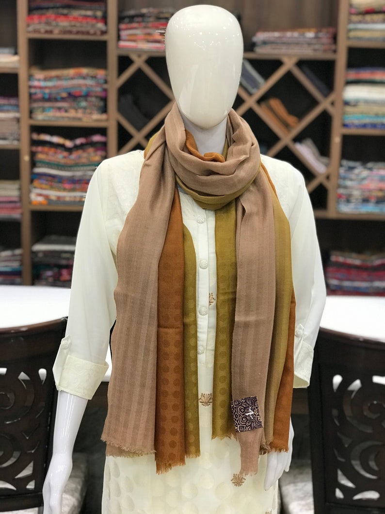 Pure Pashmina Ombre Stole