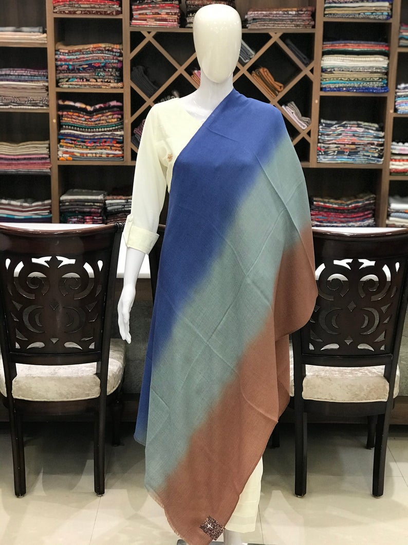 Pure Pashmina Ombre Stole