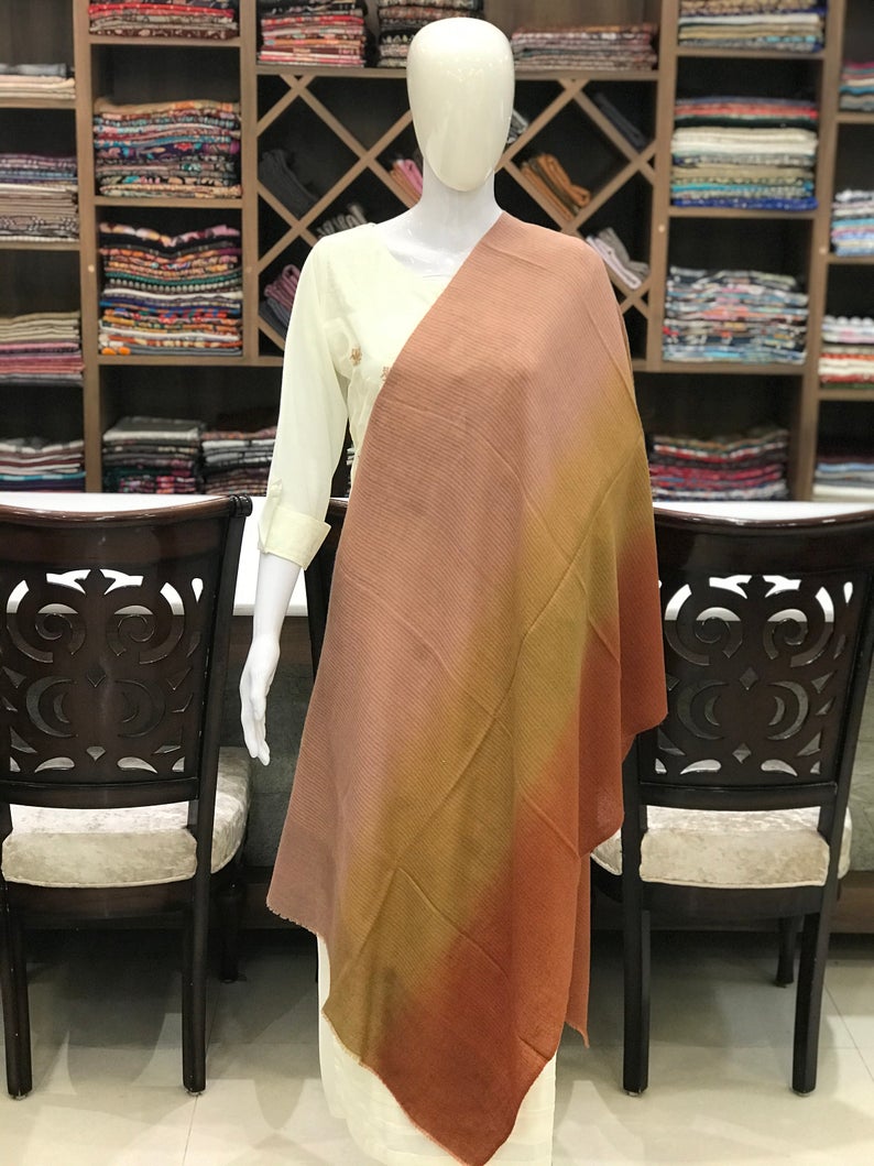 Pure Pashmina Ombre Stole