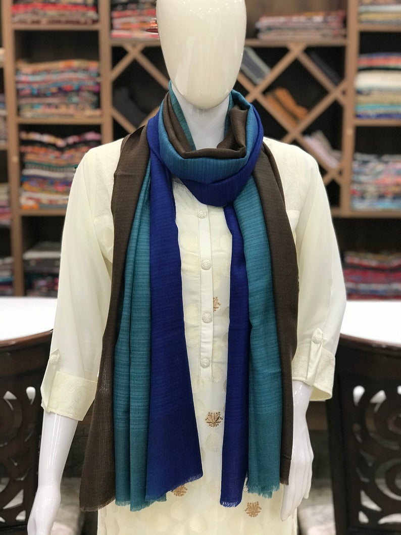 Pure Pashmina Ombre Stole