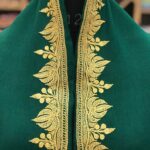 Pure Merino Wool Shawl With Tilla Hand Embroidery