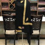 Pure Merino Wool Shawl With Tilla Hand Embroidery