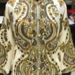 Woollen Kashmiri Long Jacket With Allover Jaal Embroidery