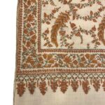 Allover Sozni Hand Embroidered Pure Pashmina Shawl