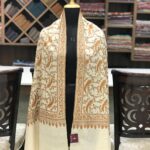 Allover Sozni Hand Embroidered Pure Pashmina Shawl