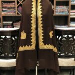 Pure Merino Wool Shawl With Tilla Hand Embroidery