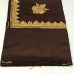 Pure Merino Wool Shawl With Tilla Hand Embroidery