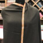Pure Pashmina Shawl with Border Sozni Hand Embroidery