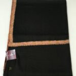 Pure Pashmina Shawl with Border Sozni Hand Embroidery