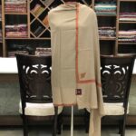 Pure Pashmina Shawl with Border Sozni Hand Embroidery