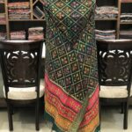 Modal Silk Olive Bottle Kani Weave Dupatta