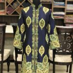 Kashmiri Overcoat with Paisley Boteh Embroidery