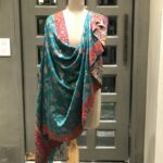 Modal Silk Green Kani Weave Dupatta full view