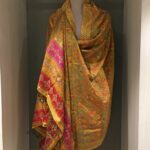 Silk Modal Mustard Yellow Kani Dupatta
