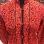 Paisley Jamawar Embroidered Women Coat front