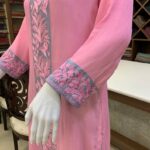 Kashmiri Aari Embroidered Chinon Kurta