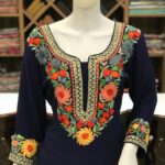Tilla Chaputri Aari Neck Kashmiri Salwar Suit 2
