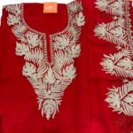 Kashmiri Salwar Suit with Chinar Tilla Embroidery 2