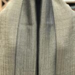 Zari Dhaaga Weave Metallic Pure Pashmina Reversible Stole Close up