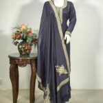 Tilla Chuptri Embroidered Salwar Suit Front