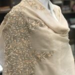 Pearl & Cut Dana work Pure Pashmina Stole