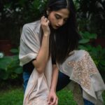 Pearl & Cut Dana work Pure Pashmina Stole