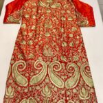 Pink Kashmiri With Chinar Jaal Tilla Embroidery Back