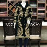 White Short Jacket With Floral Kashmiri Embroidery