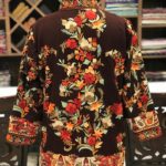 Brown Short Embroidered Kashmiri Jacket Back