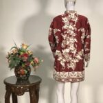 Short Length Embroidered Jacket Back
