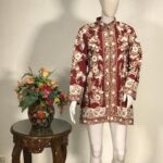 Short Length Embroidered Jacket Front
