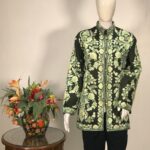 Black Jacket, Kashmiri Embroide Women Bohemian Jackets Front