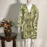Front Open Style Women Embroidered Long Jacket