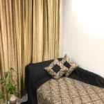 Black Raw Silk Bed Cover with Silk Thread Barfi Embroidery