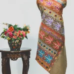 Chinar Jama Papier Mache Hand Embroidered Pure Pashmina Shawl