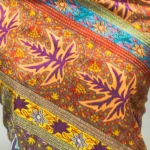 Chinar Jama Papier Mache Hand Embroidered Pure Pashmina Shawl close up