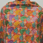 Floral Jama Papier Mache Hand Embroidered Pure Pashmina Shawl close up