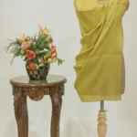 Green and Moss Green Pure Pashmina and Zari Wooven Shawl