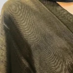 Zari Reversible Green Pure Pashmina Shawl front