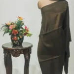 Zari Reversible Walnut Pure Pashmina Shawl