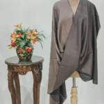 Dove Grey and Stone Grey Pure Pashmina Reversible Shawl