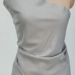 Grey Pure Pashmina Shawl Front